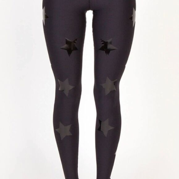 Luxe Knockout Print Leggings (S) - Picture 1 of 8